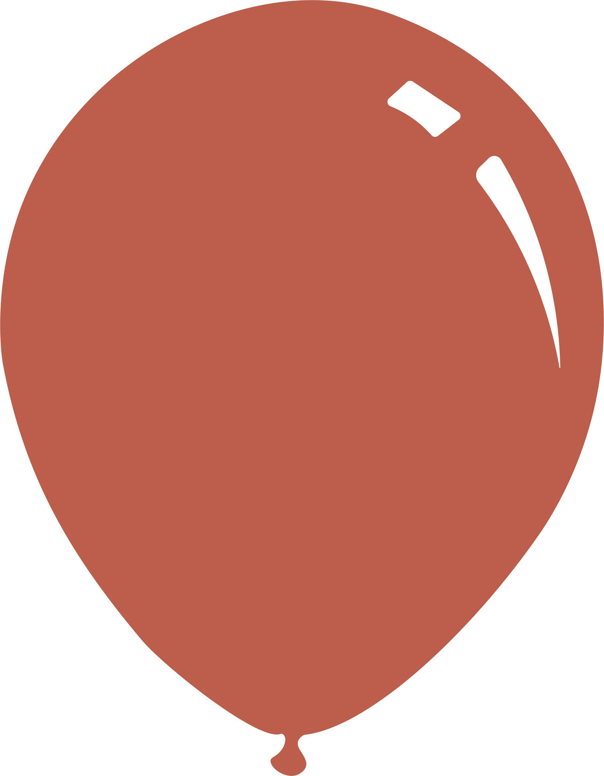 Latex Balloons Pearl Metallic Copper
